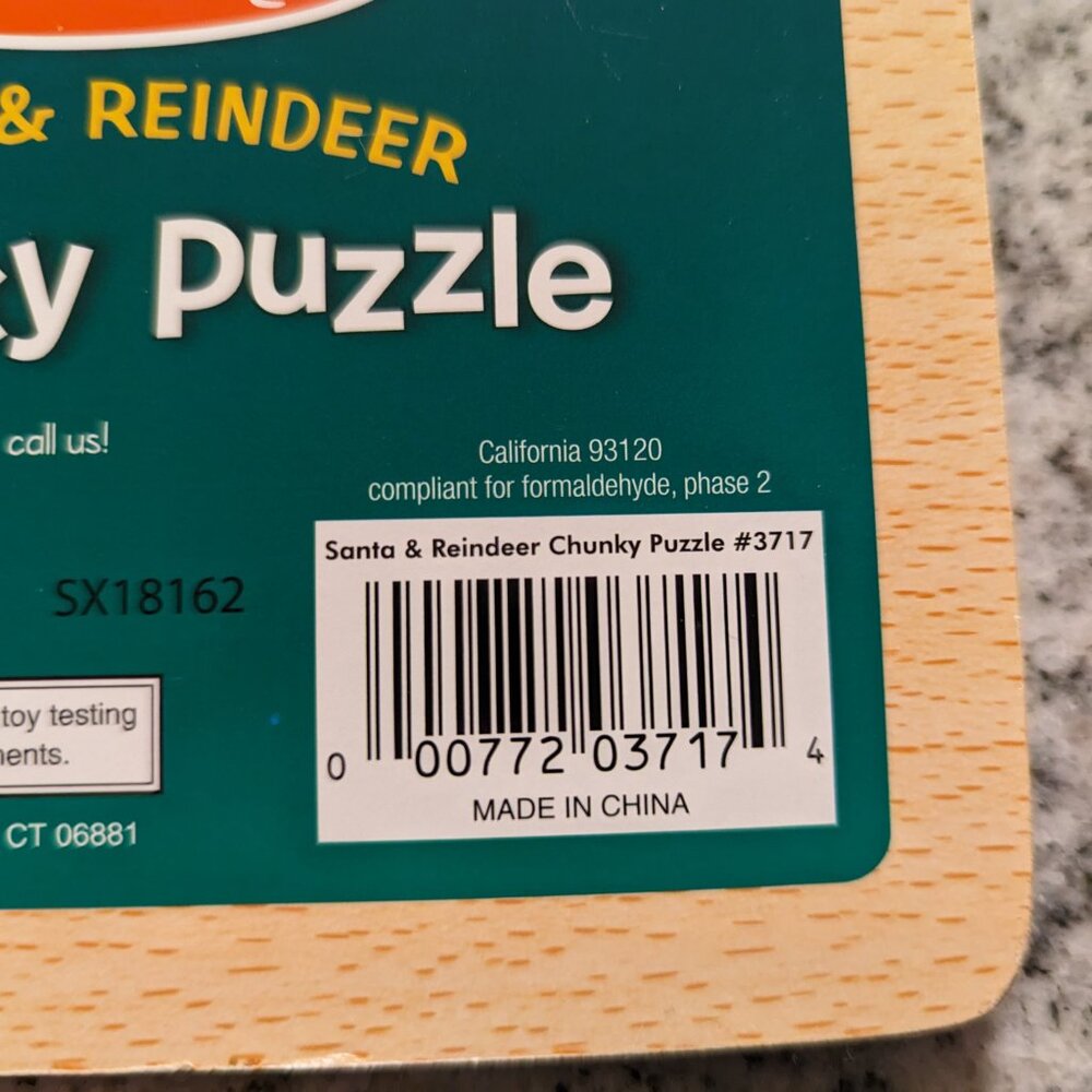 Melissa & Doug Reindeer Puzzle - Picture 7 of 7